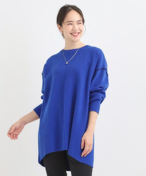 SHOO・LA・RUE / シューラルー チュニック | 【洗える/毛玉レス】チュニックニットワンピース | 詳細13