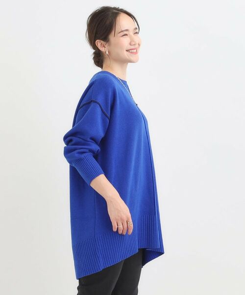 SHOO・LA・RUE / シューラルー チュニック | 【洗える/毛玉レス】チュニックニットワンピース | 詳細14