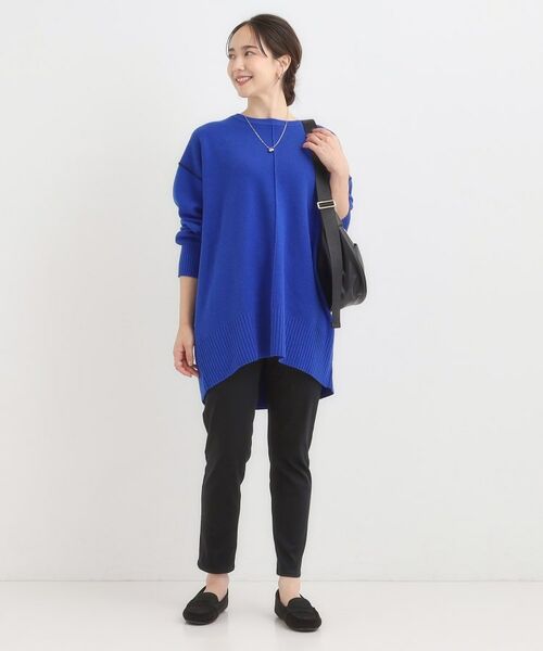 SHOO・LA・RUE / シューラルー チュニック | 【洗える/毛玉レス】チュニックニットワンピース | 詳細15