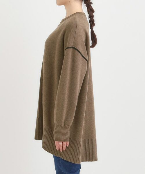 SHOO・LA・RUE / シューラルー チュニック | 【洗える/毛玉レス】チュニックニットワンピース | 詳細18