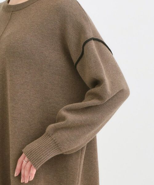 SHOO・LA・RUE / シューラルー チュニック | 【洗える/毛玉レス】チュニックニットワンピース | 詳細21