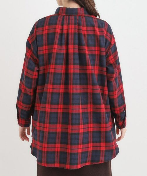 SHOO・LA・RUE / シューラルー シャツ・ブラウス | 【S-LL】柔らかさが癖になる 起毛コットン オーバーサイズシャツ | 詳細15