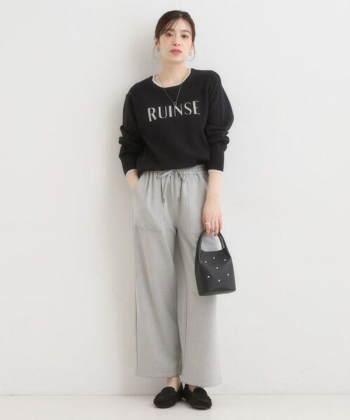 SHOO・LA・RUE / シューラルー パンツ | あったか裏起毛ベイカーパンツ | 詳細11