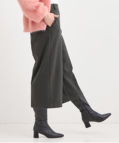 SHOO・LA・RUE / シューラルー ショート・ハーフ・半端丈パンツ | 【洗濯機可/S-LL】きちんと見えする あったか裏起毛ガウチョパンツ