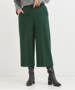 SHOO・LA・RUE / シューラルー ショート・ハーフ・半端丈パンツ | 【洗濯機可/S-LL】きちんと見えする あったか裏起毛ガウチョパンツ