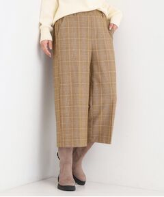 SHOO・LA・RUE / シューラルー ショート・ハーフ・半端丈パンツ | 【洗濯機可/S-LL】きちんと見えする あったか裏起毛ガウチョパンツ