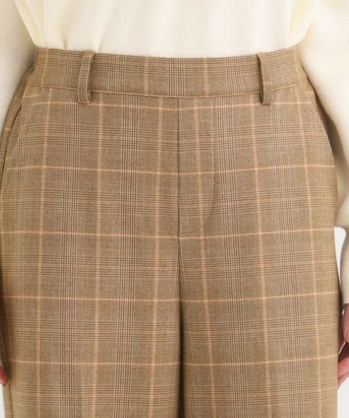 SHOO・LA・RUE / シューラルー ショート・ハーフ・半端丈パンツ | 【洗濯機可/S-LL】きちんと見えする あったか裏起毛ガウチョパンツ | 詳細15