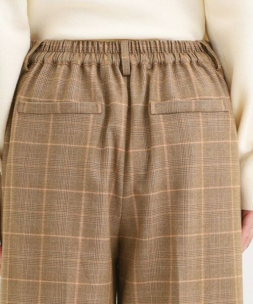 SHOO・LA・RUE / シューラルー ショート・ハーフ・半端丈パンツ | 【洗濯機可/S-LL】きちんと見えする あったか裏起毛ガウチョパンツ | 詳細17