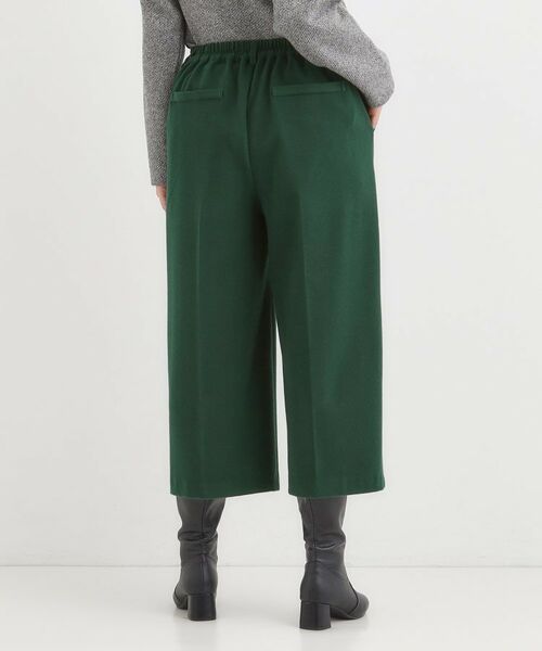 SHOO・LA・RUE / シューラルー ショート・ハーフ・半端丈パンツ | 【洗濯機可/S-LL】きちんと見えする あったか裏起毛ガウチョパンツ | 詳細5