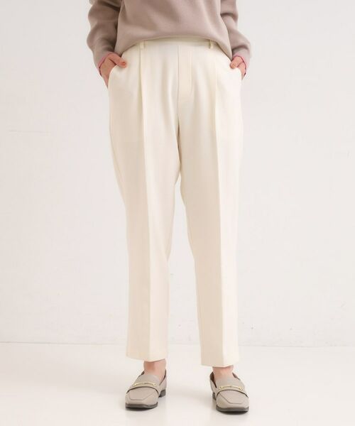 SHOO・LA・RUE / シューラルー パンツ | 【洗濯機可/S-LL】美脚見え あったかテーパードパンツ | 詳細1
