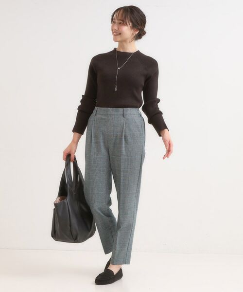 SHOO・LA・RUE / シューラルー パンツ | 【洗濯機可/S-LL】美脚見え あったかテーパードパンツ | 詳細19