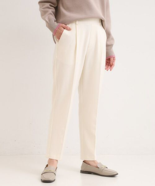 SHOO・LA・RUE / シューラルー パンツ | 【洗濯機可/S-LL】美脚見え あったかテーパードパンツ | 詳細2
