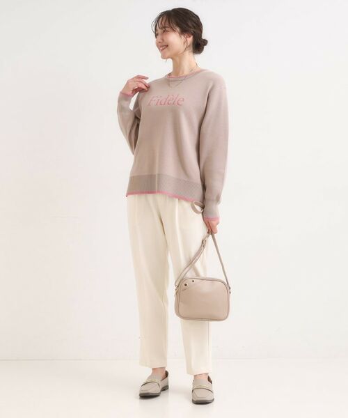 SHOO・LA・RUE / シューラルー パンツ | 【洗濯機可/S-LL】美脚見え あったかテーパードパンツ | 詳細3