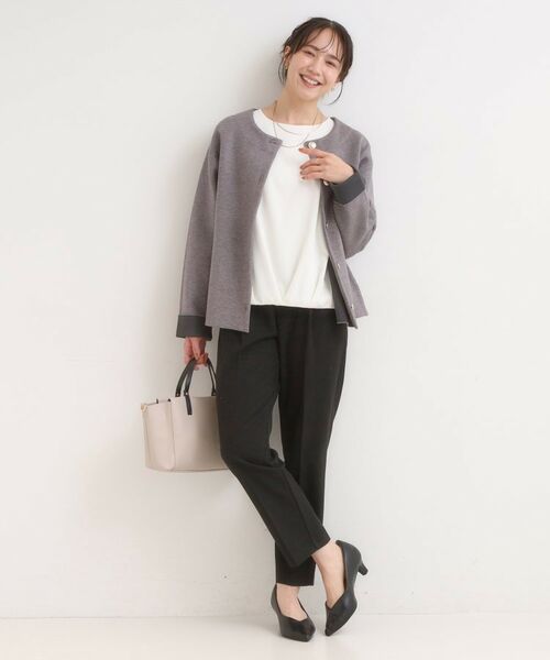 SHOO・LA・RUE / シューラルー パンツ | 【洗濯機可/S-LL】美脚見え あったかテーパードパンツ | 詳細7