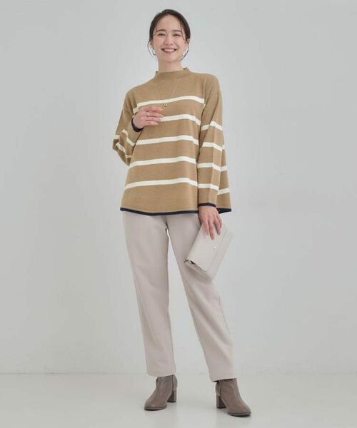 SHOO・LA・RUE / シューラルー パンツ | 【S-LL/股上深め】裏起毛スマートイージーパンツ | 詳細29