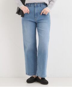 SHOO・LA・RUE / シューラルー デニムパンツ | 【あったか】裏微起毛ストレートデニムパンツ