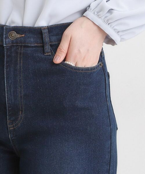 SHOO・LA・RUE / シューラルー デニムパンツ | 【あったか】裏微起毛ストレートデニムパンツ | 詳細14