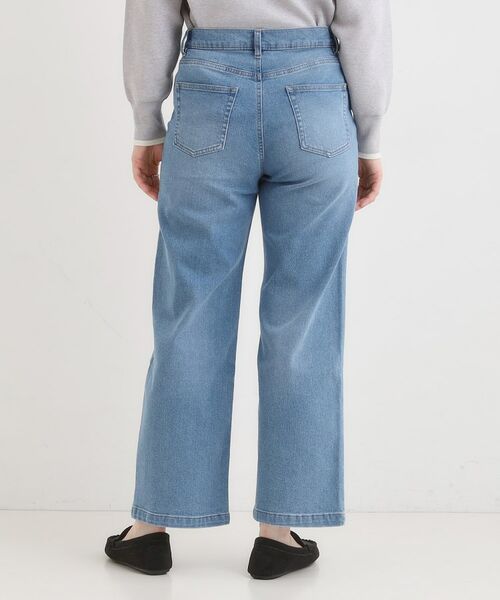 SHOO・LA・RUE / シューラルー デニムパンツ | 【あったか】裏微起毛ストレートデニムパンツ | 詳細2