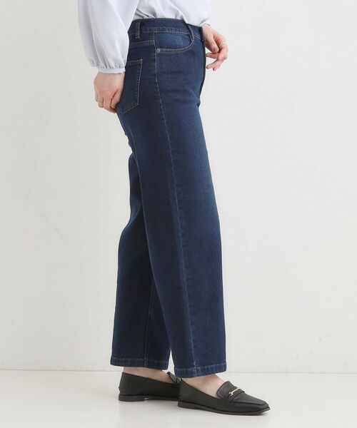 SHOO・LA・RUE / シューラルー デニムパンツ | 【あったか】裏微起毛ストレートデニムパンツ | 詳細6