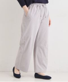 SHOO・LA・RUE / シューラルー パンツ | 【S-LL/洗濯機可/裏起毛】あったかコーデュロイ ワイドパンツ