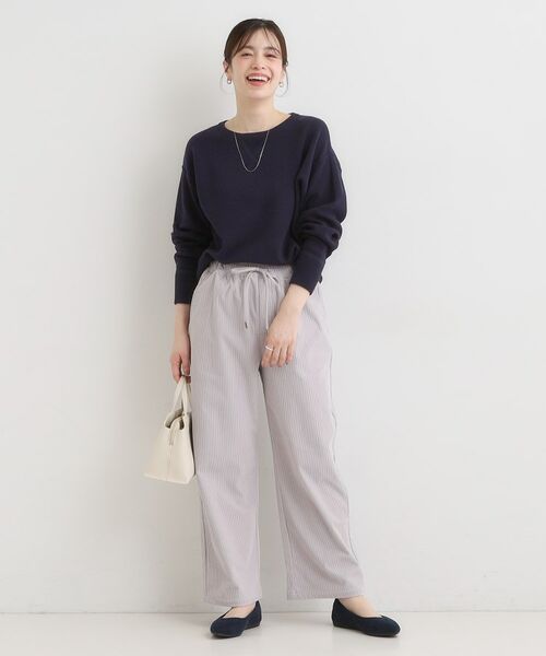 SHOO・LA・RUE / シューラルー パンツ | 【S-LL/洗濯機可/裏起毛】あったかコーデュロイ ワイドパンツ | 詳細11