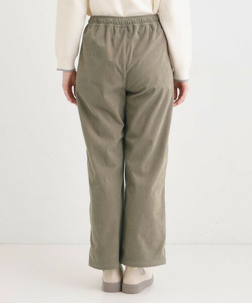 SHOO・LA・RUE / シューラルー パンツ | 【S-LL/洗濯機可/裏起毛】あったかコーデュロイ ワイドパンツ | 詳細15