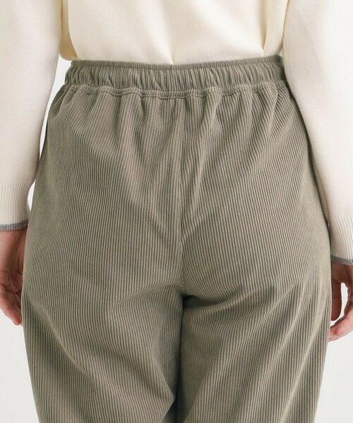 SHOO・LA・RUE / シューラルー パンツ | 【S-LL/洗濯機可/裏起毛】あったかコーデュロイ ワイドパンツ | 詳細17