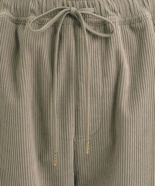 SHOO・LA・RUE / シューラルー パンツ | 【S-LL/洗濯機可/裏起毛】あったかコーデュロイ ワイドパンツ | 詳細4