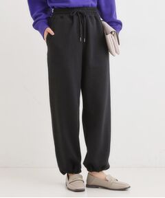 SHOO・LA・RUE / シューラルー パンツ | ダブルフェイス 裾ドロスト スウェットパンツ