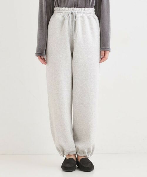 SHOO・LA・RUE / シューラルー パンツ | ダブルフェイス 裾ドロスト スウェットパンツ | 詳細23