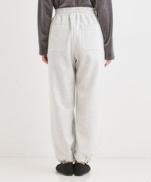 SHOO・LA・RUE / シューラルー パンツ | ダブルフェイス 裾ドロスト スウェットパンツ | 詳細25