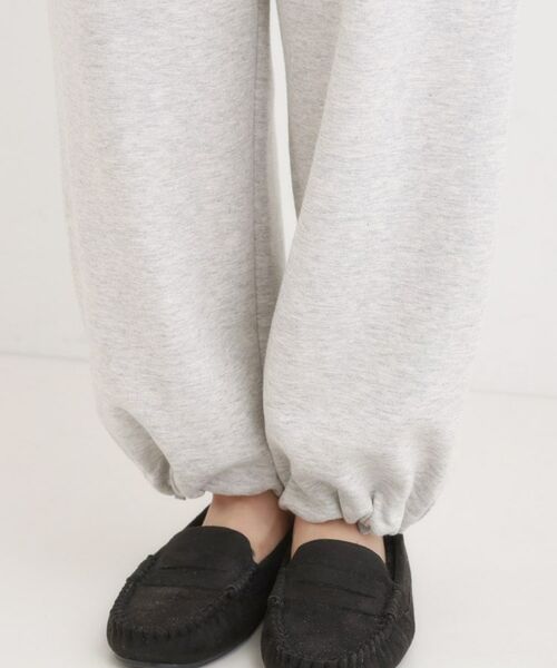 SHOO・LA・RUE / シューラルー パンツ | ダブルフェイス 裾ドロスト スウェットパンツ | 詳細26