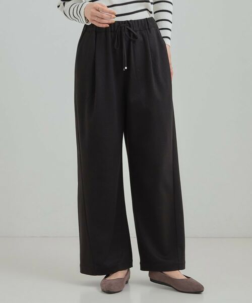 SHOO・LA・RUE / シューラルー パンツ | 【あったか】ワイドイージーパンツ | 詳細5