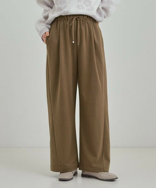 SHOO・LA・RUE / シューラルー パンツ | 【あったか】ワイドイージーパンツ | 詳細9
