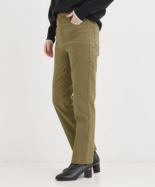 SHOO・LA・RUE / シューラルー パンツ | 【S-LL】優しくフィット ハイパーストレートパンツ | 詳細6