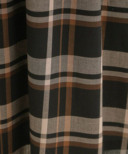 SHOO・LA・RUE / シューラルー ロング・マキシ丈スカート | 【S-LL／2WAY】取り外しのできる シャツ腰巻パーツつきチェック柄スカート | 詳細7