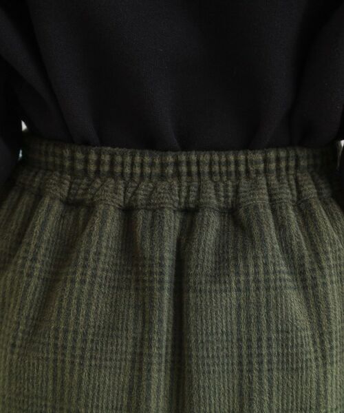 SHOO・LA・RUE / シューラルー ロング・マキシ丈スカート | 【S-LL/あったか】大人レディな着こなしに シャギーチェックスカート | 詳細17