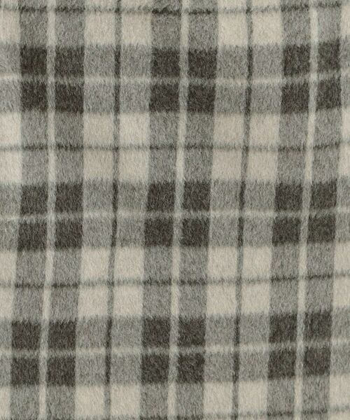 SHOO・LA・RUE / シューラルー ロング・マキシ丈スカート | 【S-LL/あったか】大人レディな着こなしに シャギーチェックスカート | 詳細8