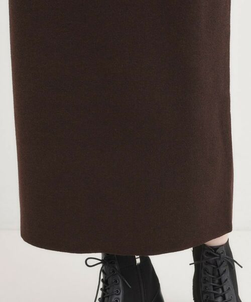 SHOO・LA・RUE / シューラルー スカート | 【毛玉レス/洗える】すっきり見えが叶う ナロースカート | 詳細13