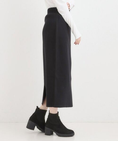 SHOO・LA・RUE / シューラルー スカート | 【毛玉レス/洗える】すっきり見えが叶う ナロースカート | 詳細2