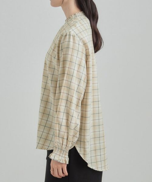 SHOO・LA・RUE / シューラルー シャツ・ブラウス | ギャザーネックがスタイリングのアクセントに ハイネックブラウス | 詳細10