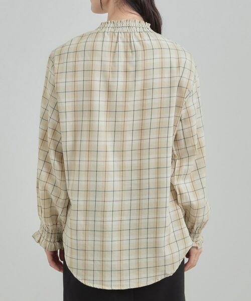 SHOO・LA・RUE / シューラルー シャツ・ブラウス | ギャザーネックがスタイリングのアクセントに ハイネックブラウス | 詳細11