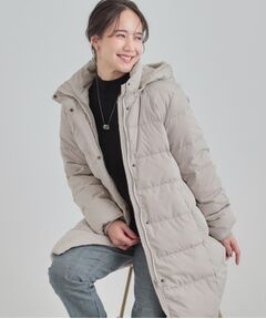 SHOO・LA・RUE / シューラルー ダウンジャケット・ベスト | 【洗濯機可/S-LL】フェイクファーフード ロングダウン【CIRCRIC】