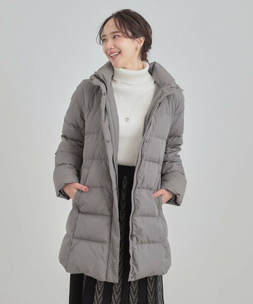 SHOO・LA・RUE / シューラルー ダウンジャケット・ベスト | 【洗濯機可/S-LL】フェイクファーフード ロングダウン【CIRCRIC】 | 詳細11