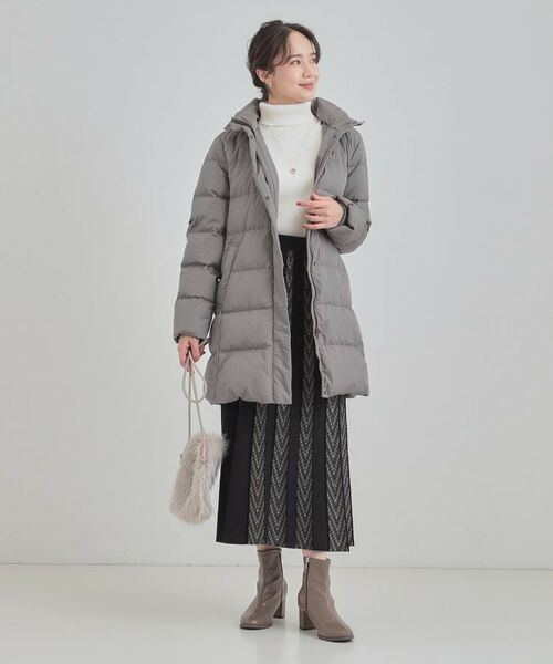 SHOO・LA・RUE / シューラルー ダウンジャケット・ベスト | 【洗濯機可/S-LL】フェイクファーフード ロングダウン【CIRCRIC】 | 詳細13