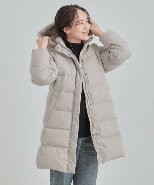 SHOO・LA・RUE / シューラルー ダウンジャケット・ベスト | 【洗濯機可/S-LL】フェイクファーフード ロングダウン【CIRCRIC】 | 詳細15