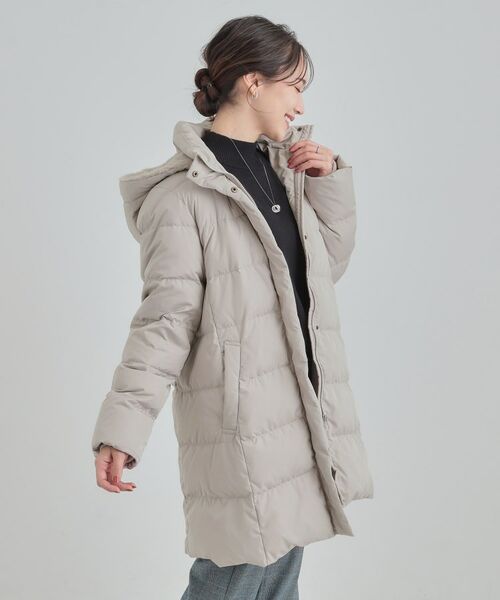 SHOO・LA・RUE / シューラルー ダウンジャケット・ベスト | 【洗濯機可/S-LL】フェイクファーフード ロングダウン【CIRCRIC】 | 詳細16