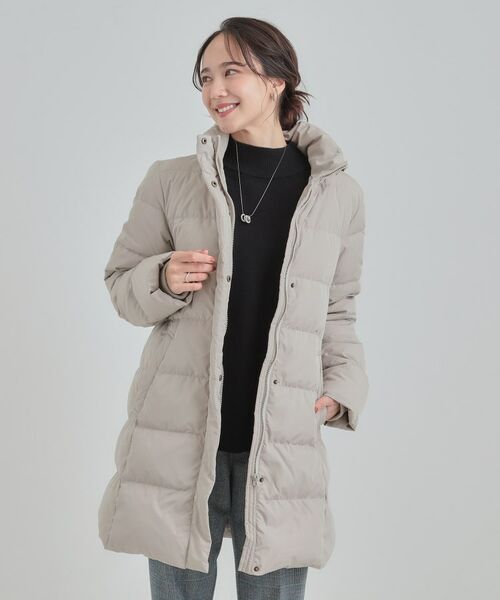 SHOO・LA・RUE / シューラルー ダウンジャケット・ベスト | 【洗濯機可/S-LL】フェイクファーフード ロングダウン【CIRCRIC】 | 詳細18