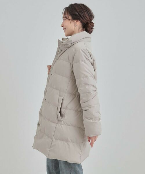 SHOO・LA・RUE / シューラルー ダウンジャケット・ベスト | 【洗濯機可/S-LL】フェイクファーフード ロングダウン【CIRCRIC】 | 詳細19