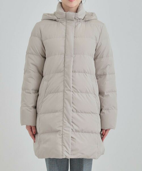 SHOO・LA・RUE / シューラルー ダウンジャケット・ベスト | 【洗濯機可/S-LL】フェイクファーフード ロングダウン【CIRCRIC】 | 詳細22